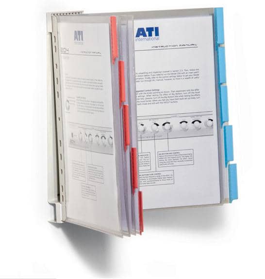 FUNCTION WALL 10 zestaw ścienny z 10 panelami A4 kolorowy