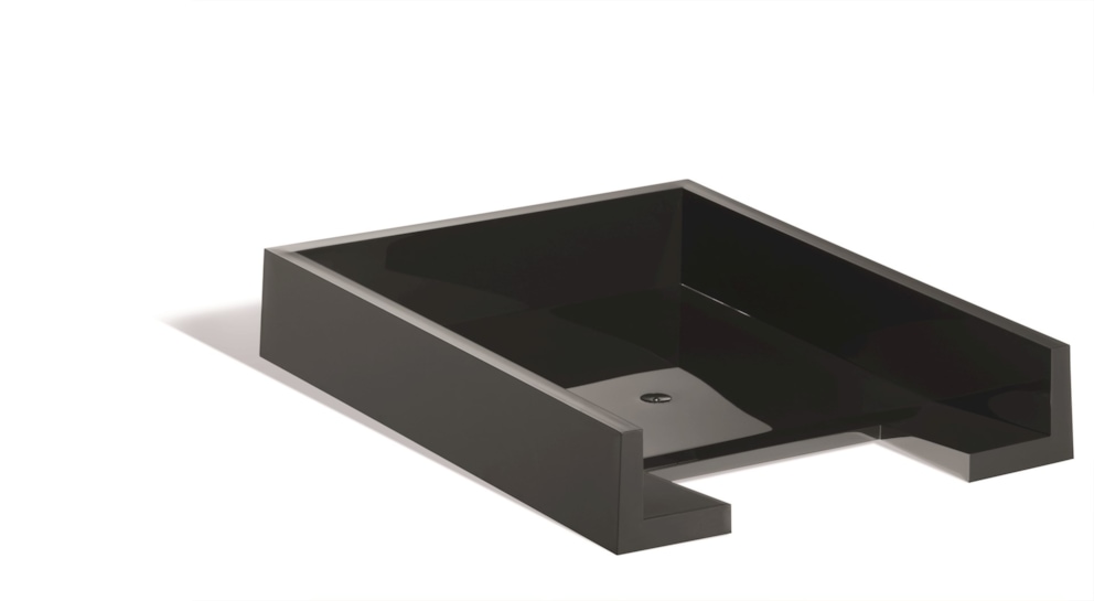 Tacka na dokumenty Cubo czarny