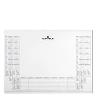 Dodatkowy wkład z kalendarzem - do podkładu na biurko 7291 biały