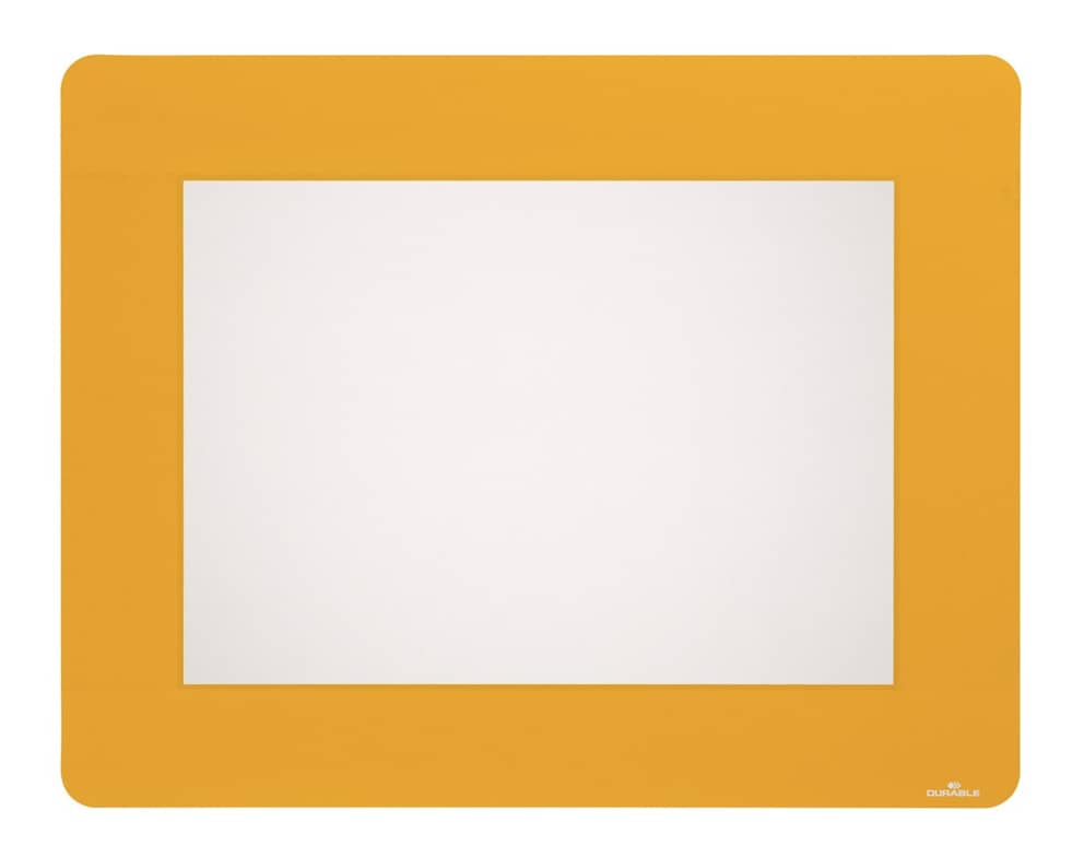 Samoprzylepne okienko podłogowe do informacji w formacie A4 żółty op. (10 szt.)