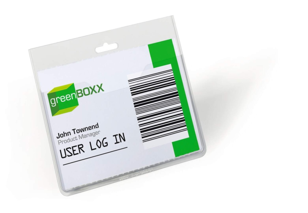 Identyfikator 60x90 mm otwarty przezroczysty op. (20 szt.)