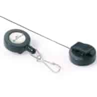 Mechanizm ściągający z karabińczykiem  antracytowy op. (10 szt.)