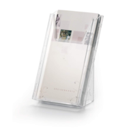 COMBIBOXX 1/3 A4 pojemnik na ulotki 1/3 A4 przezroczysty