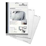 Identyfikator samoprzylepny z materiału 40x75 mm biały op. (20 arkuszy)