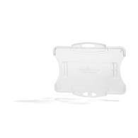 Etui do karty identyfikacyjnej 54 x 85 mm (wys x szer), otwarte, 10 szt. przezroczysty