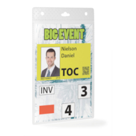 Identyfikator A6 105x148 mm przezroczysty op. (20 szt.)