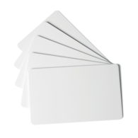 Karty plastikowe DURACARD standardowe 0,76 mm biały op. (100 szt.)