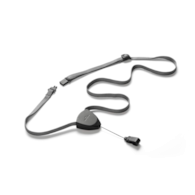 Taśma tekstylna FLEX z mechanizmem ściągającym w kształcie trójkąta czarny op. (10 szt.)