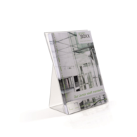 Podstawka na ulotki A5 przezroczysty