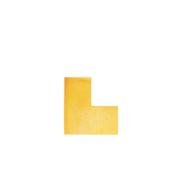 Znacznik podłogowy - kształt litery „L” żółty op. (10 szt.)