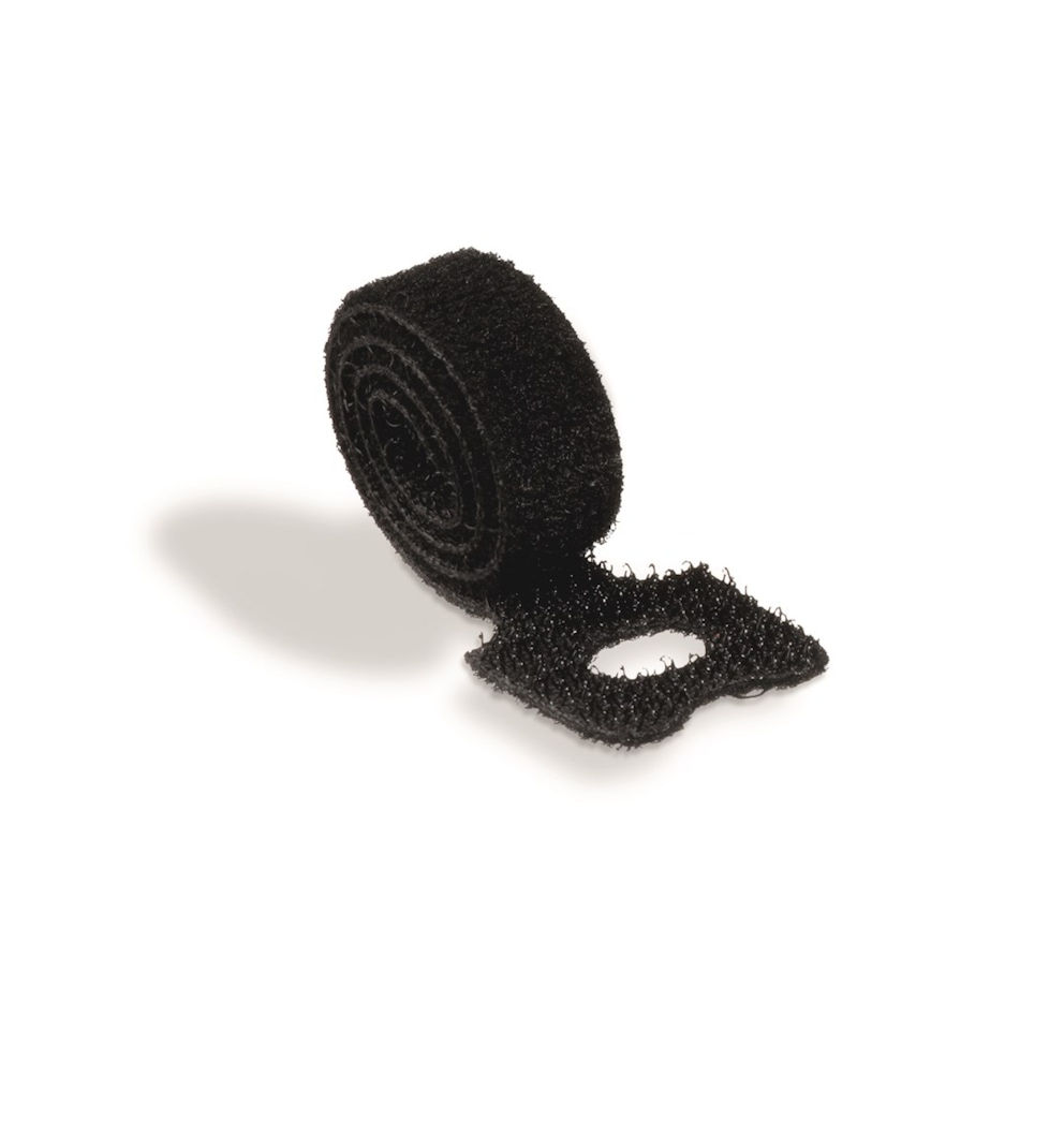 CAVOLINE GRIP TIE opaska rzep do spinania kabli 200 mm x 10 mm czarny op. (5 szt.)