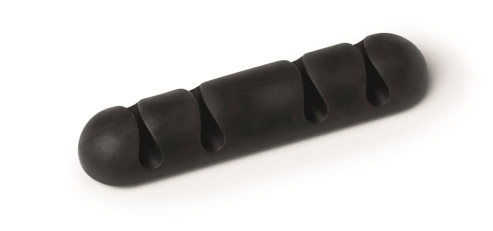 CAVOLINE CLIP 4 samoprzylepne klipsy na 4 kable grafitowy op. (2 szt.)