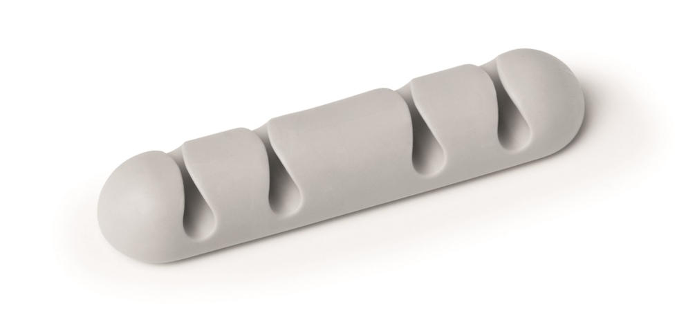 CAVOLINE CLIP 4 samoprzylepne klipsy na 4 kable szary op. (2 szt.)