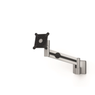 Uchwyt PRO z ramieniem do 1 monitora, mocowanie do ściany srebrny