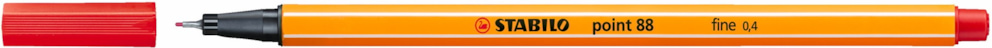Cienkopis STABILO point 88 czerwony
