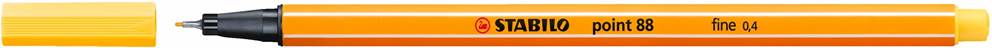 Cienkopis STABILO point 88 żółty