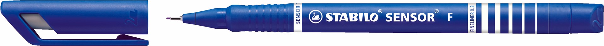 Cienkopis STABILO sensor F niebieski