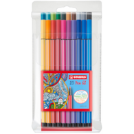 Flamaster STABILO Pen 68 etui z zawieszką 20 szt.