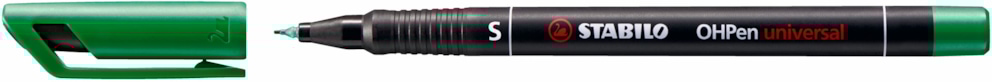Foliopis STABILO OHPen S permanentny zielony