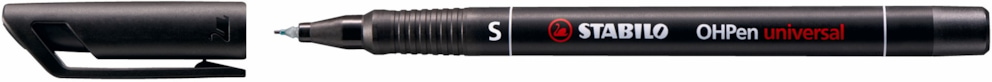 Foliopis STABILO OHPen S permanentny czarny