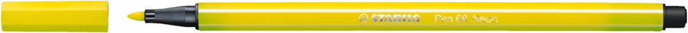 Flamaster STABILO Pen 68 żółty neonowy