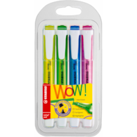 Zakreślacz STABILO swing cool etui 4 szt.