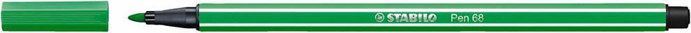Flamaster STABILO Pen 68 zieleń paryska jasna