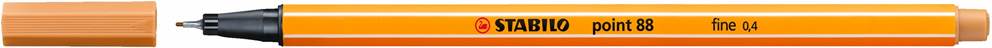 Cienkopis STABILO point 88 ochra ciemna