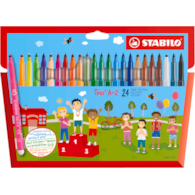 Flamaster STABILO Trio A-Z  etui kartonowe 24 szt.