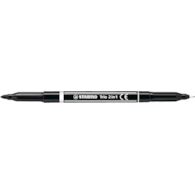 Flamaster STABILO Trio 2 w 1 czarny