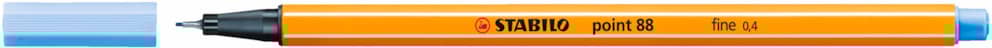 Cienkopis STABILO point 88 błękit lodowa