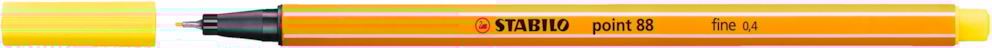 Cienkopis STABILO point 88 żółty cytrynowy