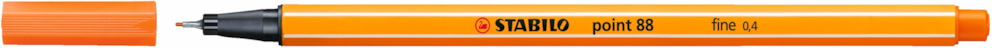 Cienkopis STABILO point 88 cynober blady