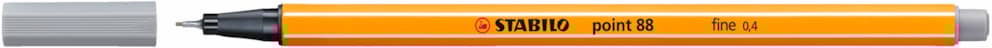 Cienkopis STABILO point 88 szary zimny średni