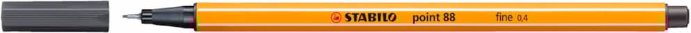 Cienkopis STABILO point 88 szary zimny głęboki