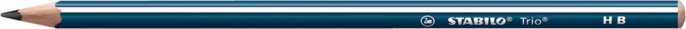 Ołówek drewniany STABILO Trio petrol HB