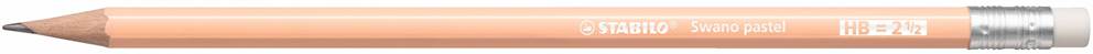 Ołówek drewniany STABILO Swano Pastel brzoskwinia HB