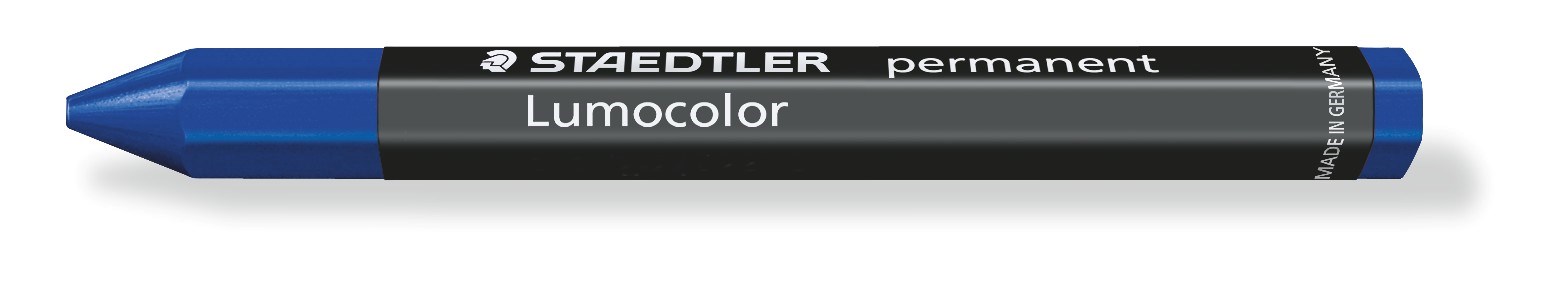 Kredka specjalistyczna omnigraph, wododoporna, 14 mm, niebieski, Staedtler