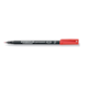 Foliopis Lumocolor, F, wodoodporny, czerwony, Staedtler