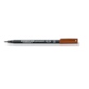 Foliopis Lumocolor, B, wodoodporny, brązowy, Staedtler
