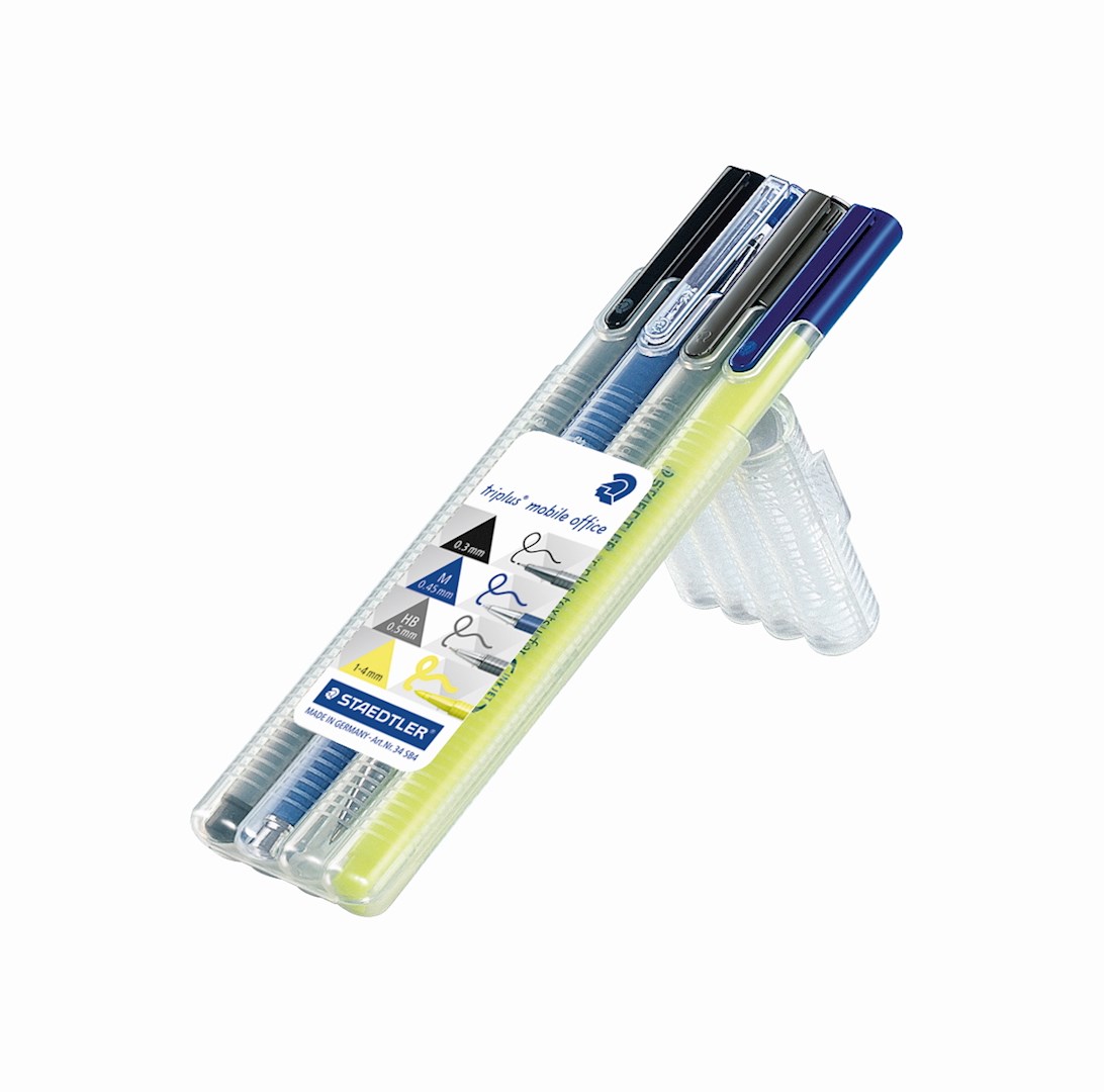 Zestaw triplus mobile office w etui (334-9, 431M-3, 774, 362-1), Staedtler