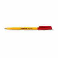 Długopis jednorazowy stick, F, czerwony, Staedtler