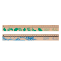 LINIJKA DREWNIANA HERLITZ GREENLINE  30 CM