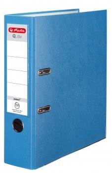 SEGREGATOR DŹWIGNIOWY HERLITZ Q.FILE A4 8CM AQUA