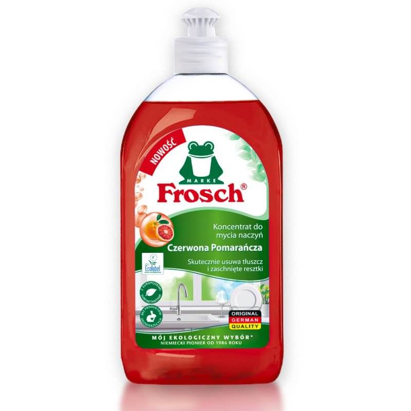 Frosch ekologiczny płyn do naczyń koncentrat czerwona pomarańcza 500 ml