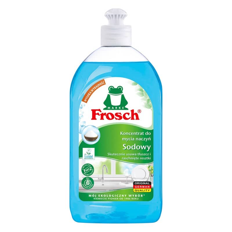 FROSCH Płyn do mycia naczyń Sodowy koncentrat do zmywania 500 ml