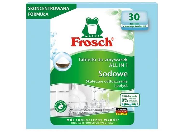 FROSCH Sodowe tabletki do zmywarki All IN 1 sodowe 30szt