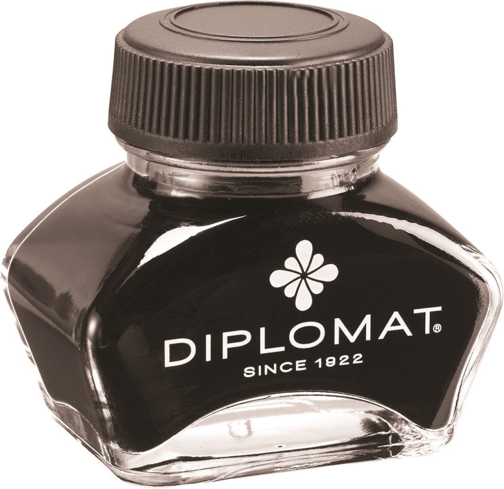 Atrament do piór DIPLOMAT, 30ml, czarny