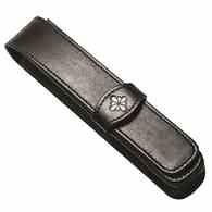 Etui na długopis DIPLOMAT, skóra, czarne