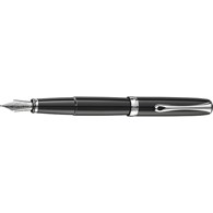 Pióro wieczne DIPLOMAT Excellence A2, F, czarne/srebrne